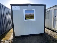 APPROX. 12ft x 10ft STEEL CLAD OPEN PLAN OFFICE - 5