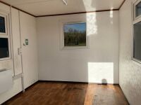 APPROX. 12ft x 10ft STEEL CLAD OPEN PLAN OFFICE - 9