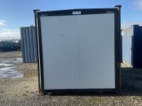 APPROX. 12ft x 10ft STEEL CLAD 4 CUBICLE SHOWER BLOCK - 4