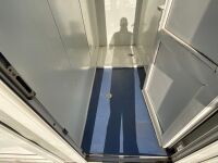 APPROX. 12ft x 10ft STEEL CLAD 4 CUBICLE SHOWER BLOCK - 11