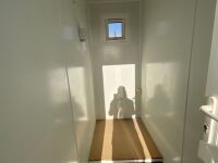 APPROX. 12ft x 10ft STEEL CLAD 4 CUBICLE SHOWER BLOCK - 20