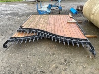 2No. APPROX.  8ft METAL GATES  - 5