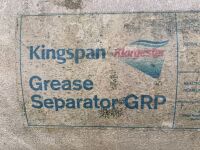 KINGSPAN GREASE SEPARATOR FIBREGLASS TANK - 6
