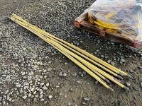 7No. APPROX. 10ft SEWER RODS - 2