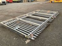 APPROX. 5250mm x 3000mm GALVANISED SLIDING GATE - 7