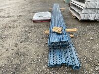 APPROX. 10No. 7500mm & 18No. 6000mm PALLET RACKING BARS & ASSORTED BRACING BARS  - 2
