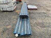 APPROX. 10No. 7500mm & 18No. 6000mm PALLET RACKING BARS & ASSORTED BRACING BARS  - 8