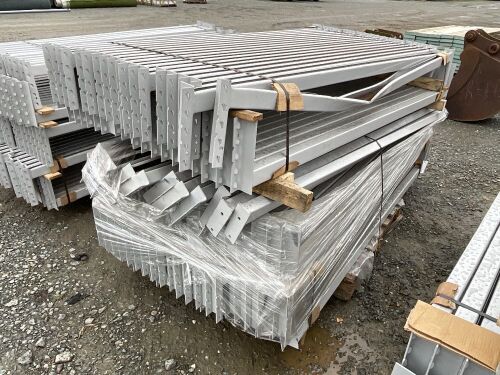 APPROX. 110No. 2150mm PALLET RACKING TRANSOME BARS 