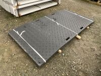 6No. UNUSED 10mm 8ft x 4ft GROUND PROTECTION MAT
