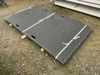 6No. UNUSED 10mm 8ft x 4ft GROUND PROTECTION MAT - 2