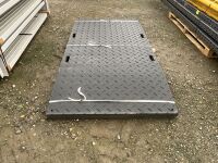 6No. UNUSED 10mm 8ft x 4ft GROUND PROTECTION MAT - 4