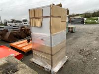 2No. UNUSED DOUBLE DOOR METAL LOCKERS
