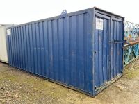 APPROX. 20ft x 8ft ANTI VANDAL SITE STORAGE CONTAINER 