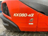 KUBOTA KX080-4a 8 TON MIDI EXCAVATOR - 10