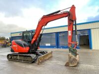 KUBOTA KX080-4a 8 TON MIDI EXCAVATOR - 17