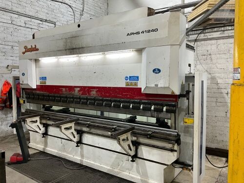 BAYKAL APHS 41240 240 TON 3 PHASE BRAKE PRESS & TOOLING