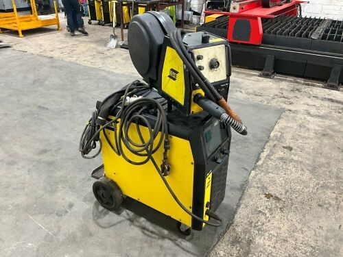 ESAB MIG 410 3 PHASE AIR COOLED MIG WELDER & POWER FEED