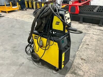 ESAB MIG 410 3 PHASE AIR COOLED MIG WELDER & POWER FEED