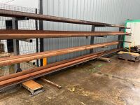 3 SECTION 4 TIER HEAVY DUTY METAL STORAGE RACK - 2