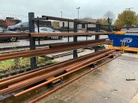 3 SECTION 4 TIER HEAVY DUTY METAL STORAGE RACK