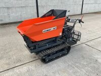 UNUSED CONSTANT NARROW ACCESS HIGH TIP PETROL TRACKED DUMPER 