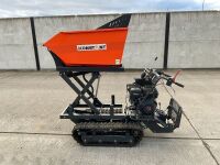 UNUSED CONSTANT NARROW ACCESS HIGH TIP PETROL TRACKED DUMPER  - 9