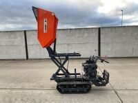 UNUSED CONSTANT NARROW ACCESS HIGH TIP PETROL TRACKED DUMPER  - 11