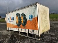 APPROX. 18ft CURTAINSIDE BODY TO SUIT 7.5 TON LORRY