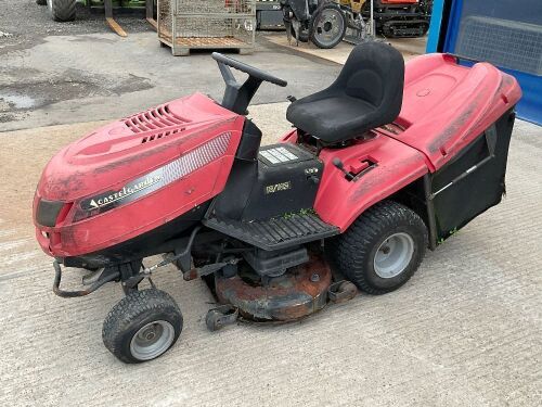 CASTELGARDEN RIDE ON PETROL LAWNMOWER