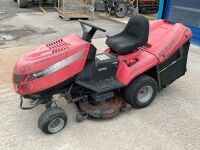 CASTELGARDEN RIDE ON PETROL LAWNMOWER