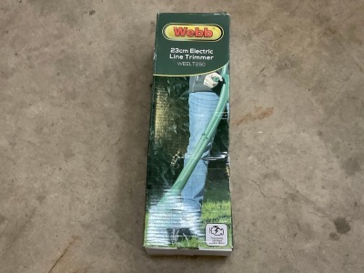 UNUSED WEBB 23cm 240v STRIMMER