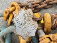 APPROX. 10m 13mm 4 LEGGED BROTHER, HOOKS & SHORTENERS - 6