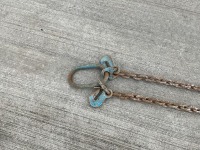 APPROX. 10m 13mm 2 LEGGED BROTHER, HOOKS & SHORTENERS - 3