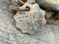 APPROX. 10m 13mm 2 LEGGED BROTHER, HOOKS & SHORTENERS - 6