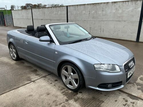 AUDI A4 S LINE CABRIOLET 2.0 TDI AUTOMATIC CONVERTIBLE