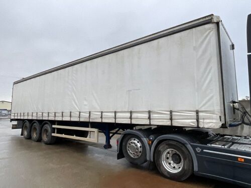 MONTRACON 45ft TRI AXLE CURTAINSIDER TRAILER ON AIR