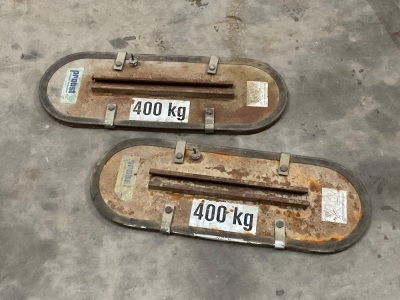 2No. PROBST FLAG LIFTERS 400KG 