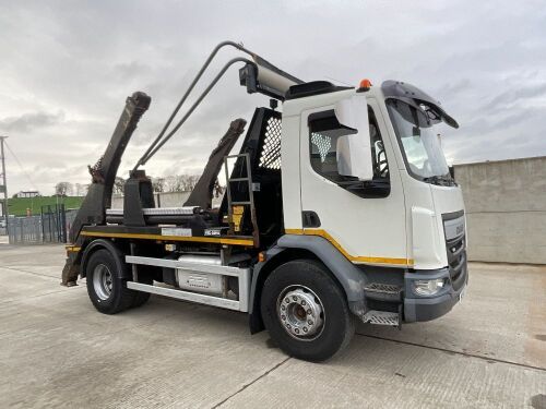 DAF LF220 EURO 6 18 TON 4x2 SKIP LORRY
