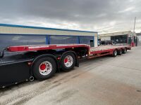 BROSHUIS 45ft EXTENDABLE TRI AXLE LOW LOADER ON AIR - 5
