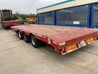 BROSHUIS 45ft EXTENDABLE TRI AXLE LOW LOADER ON AIR - 20