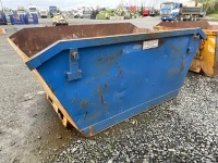 APPROX. 6 CUBIC YARD SKIP & DROP DOWN FRONT RAMP - 6