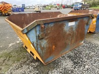 APPROX. 6 CUBIC YARD SKIP & DROP DOWN FRONT RAMP - 6