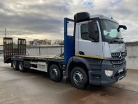 MERCEDES AROCS 3230 32 TON 8X4 AUTOMATIC BEAVERTAIL PLANT LORRY