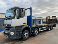 MERCEDES AROCS 3230 32 TON 8X4 AUTOMATIC BEAVERTAIL PLANT LORRY - 4