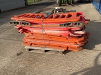 APPROX. 17No. PLASTIC PEDESTRIAN BARRIERS - 5