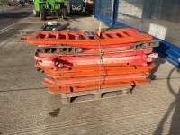 APPROX. 17No. PLASTIC PEDESTRIAN BARRIERS - 6
