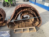 2No. STEEL TRACKS & SPROCKETS TO SUIT CAT 312 EXCAVATOR  - 4