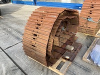 2No. STEEL TRACKS & SPROCKETS TO SUIT CAT 312 EXCAVATOR  - 5