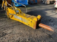 KRUPP HB4700 HYDRAULIC ROCK HAMMER TO SUIT 50-60 TON EXCAVATOR
