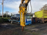 KRUPP HB4700 HYDRAULIC ROCK HAMMER TO SUIT 50-60 TON EXCAVATOR - 9